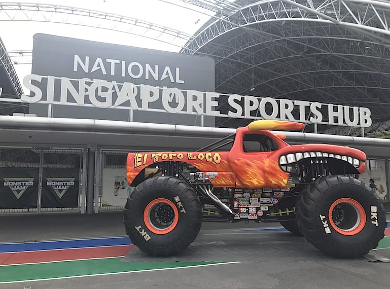 Family events in Singapore: Monster Jam