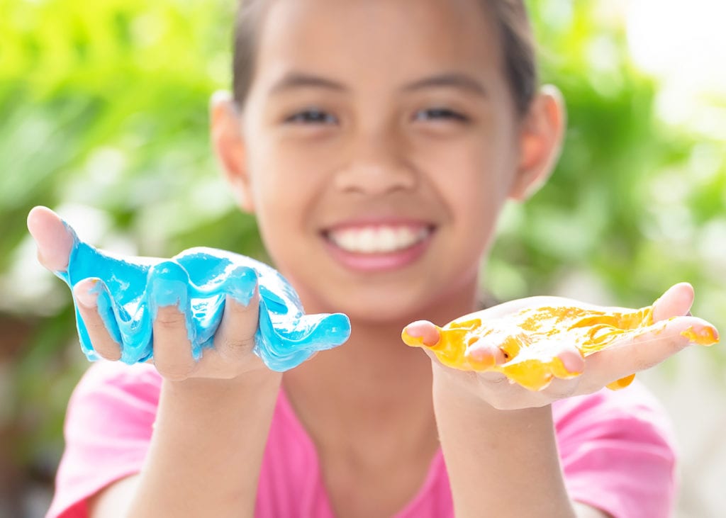 How to make slime and playdough for sensory play