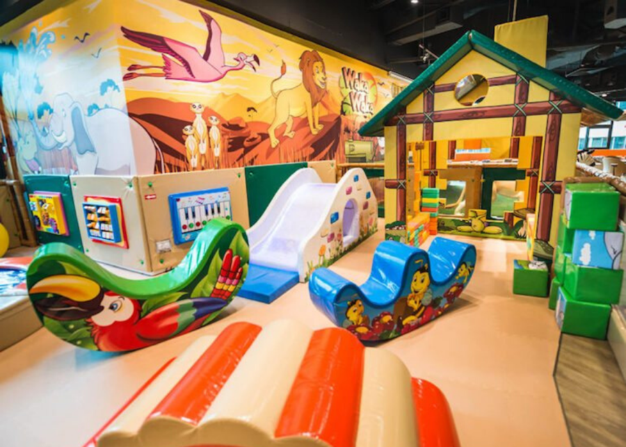 indoor toddler play gym