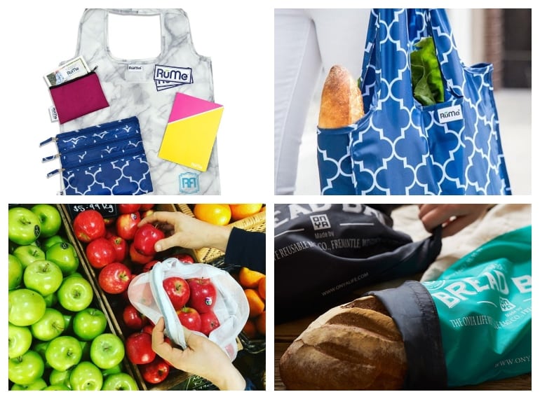 Rume and Onya reusable produce and shopping bags help reduce plastic waste in Singapore