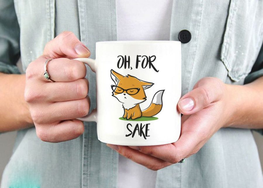 Oh, for fox's sake coffee mug