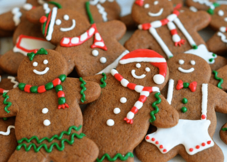 gingerbread men traditional christmas desserts