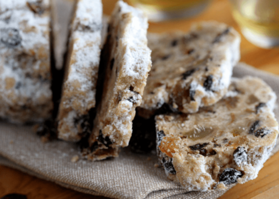 stollen traditional christmas desserts