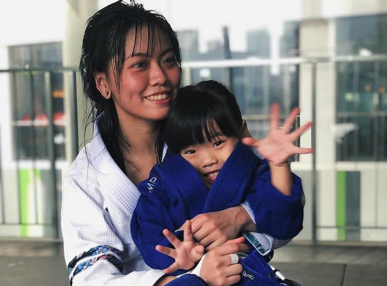 young mums in Singapore
