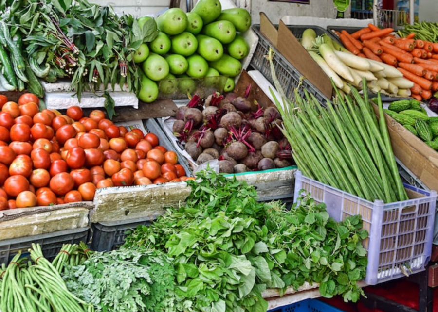 raw vegetables
