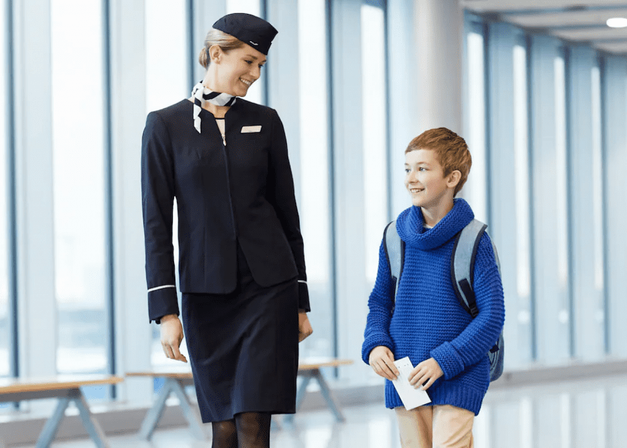 Best family friendly airlines travel with kids Finnair