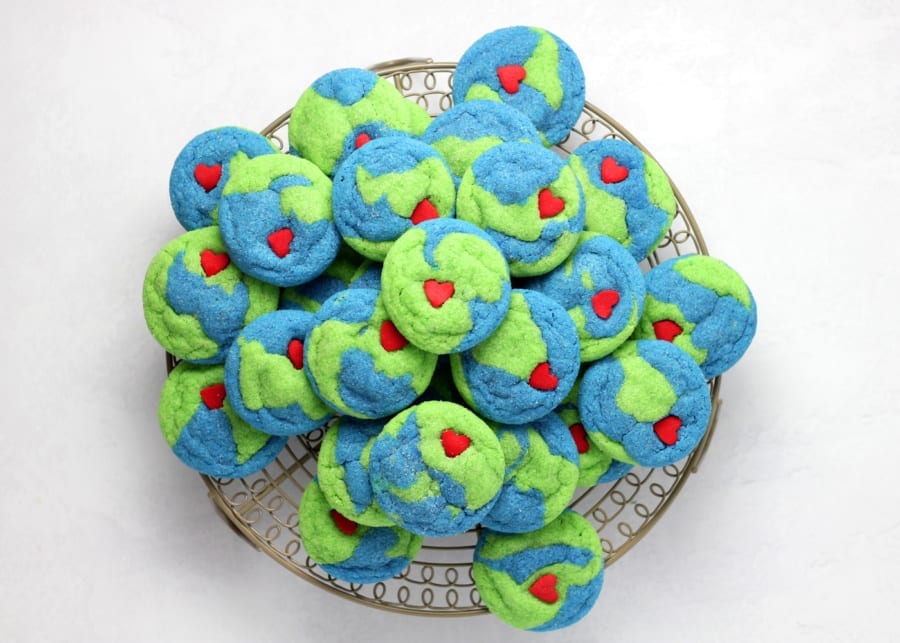 earth day cookies