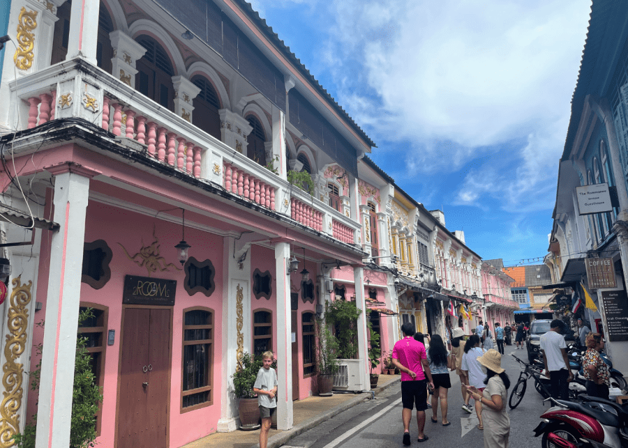 Wandering Phuket Old Town. Image: Amanda Broad