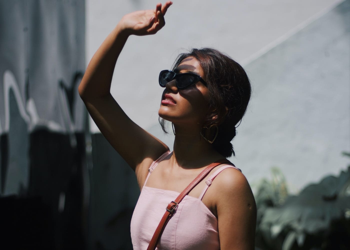 Seeking shade to handle the heat in Singapore