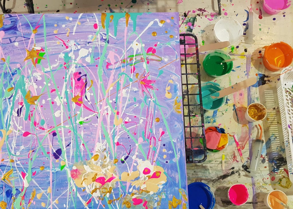 date nights art jamming