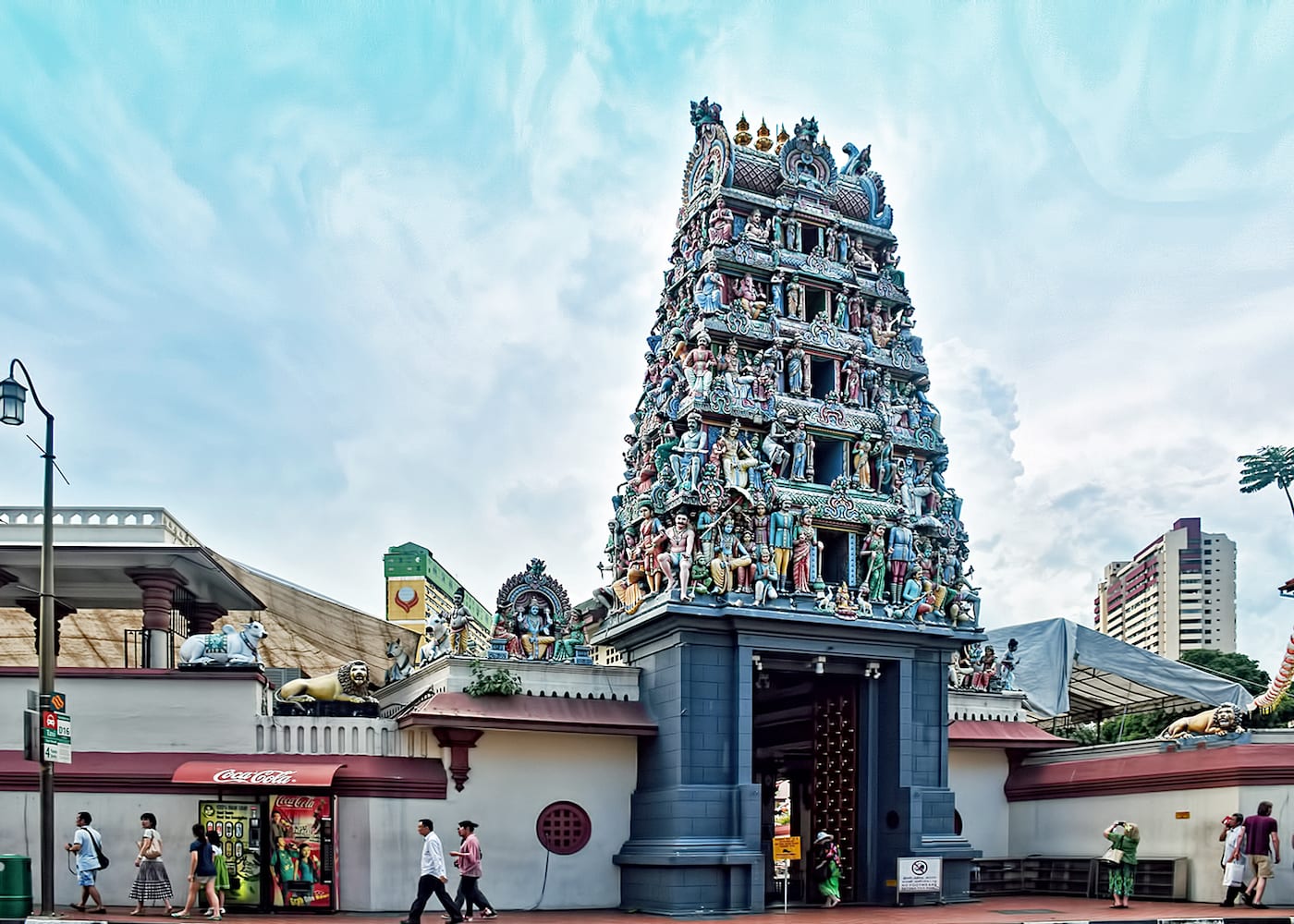 Singapore Temples: Sri Mariamman Temple