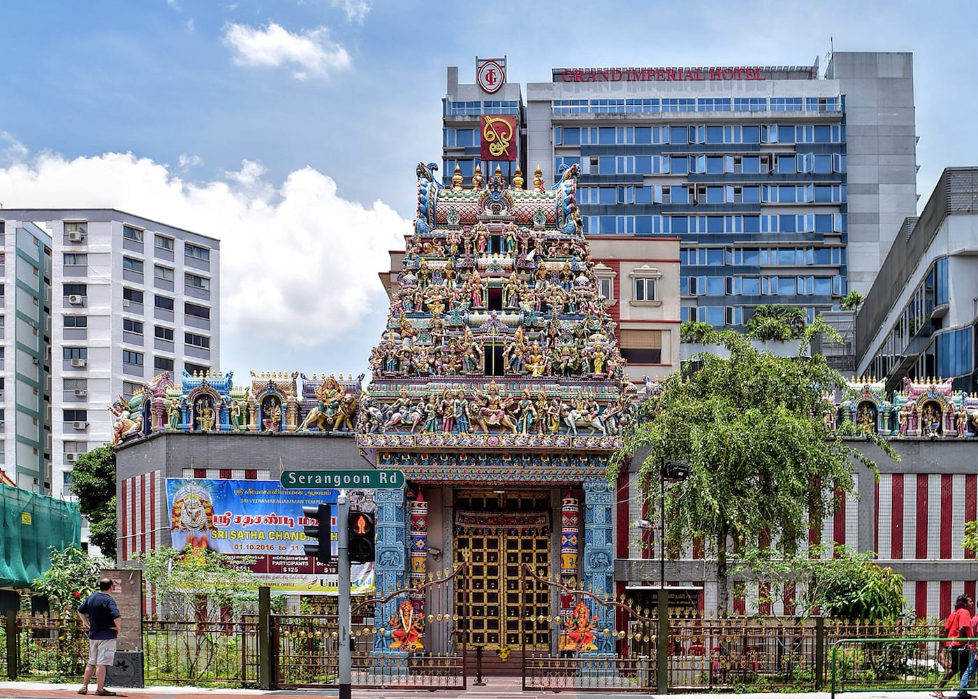 Singapore Temples: Sri Veeramakaliamman Temple