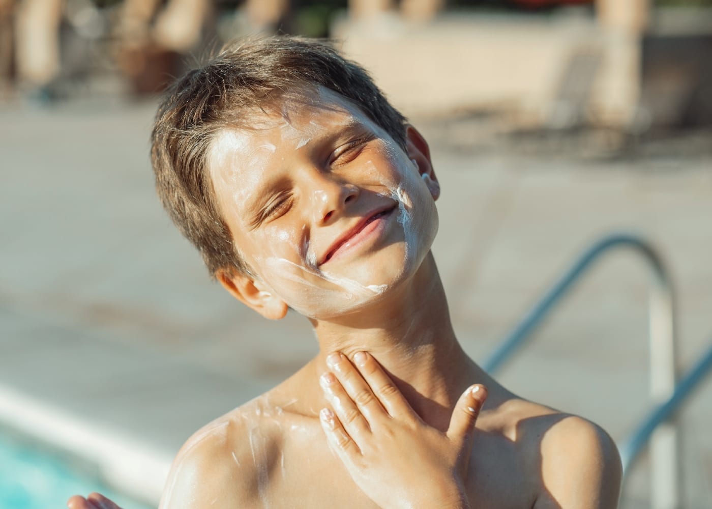 sun safety in kids apply sun protection
