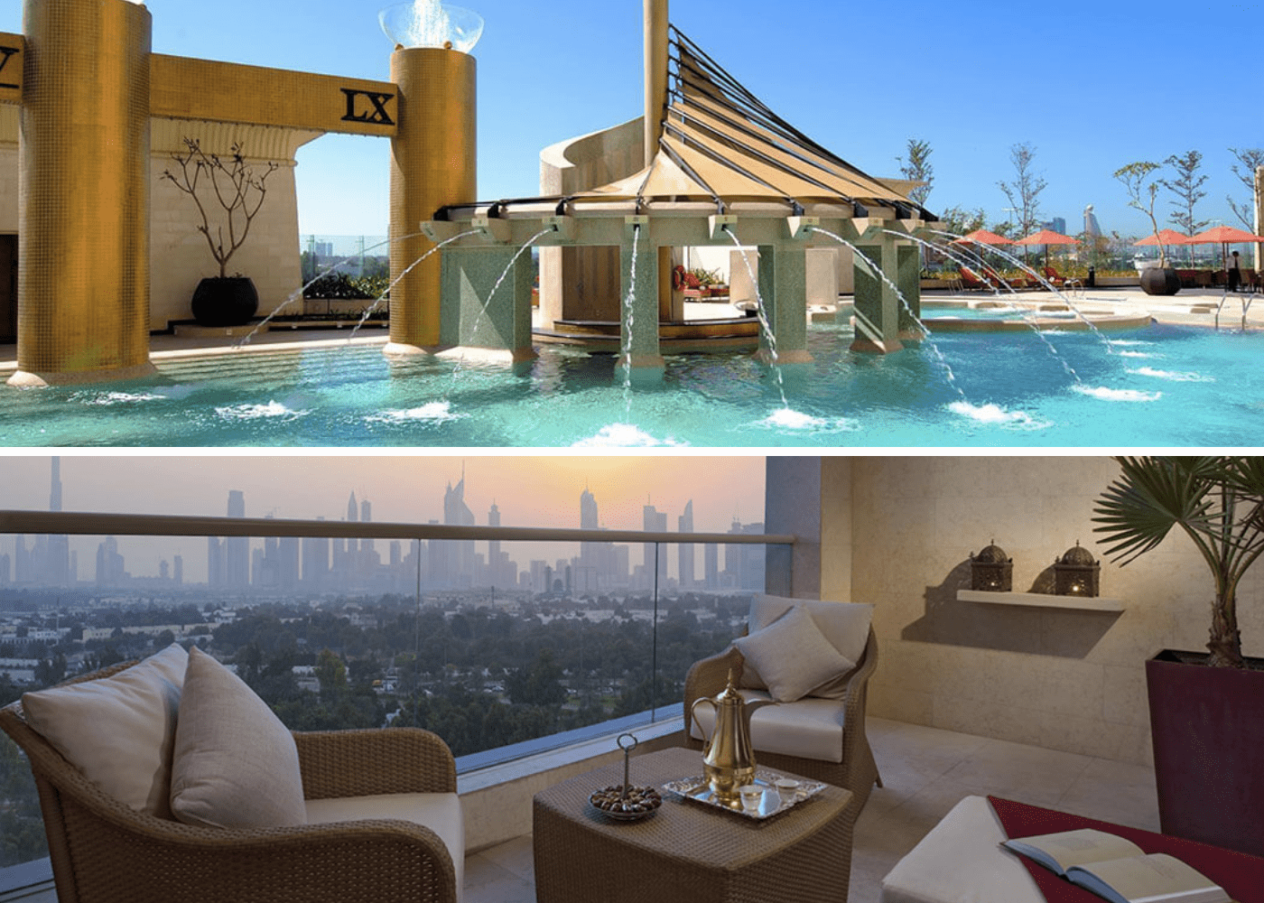 Raffles dubai luxury family holiday