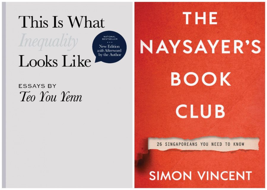 SingLit reads – This Is What Inequality Looks Like by Teo You Yenn and The Naysayer's Book Club by Simon Vincent