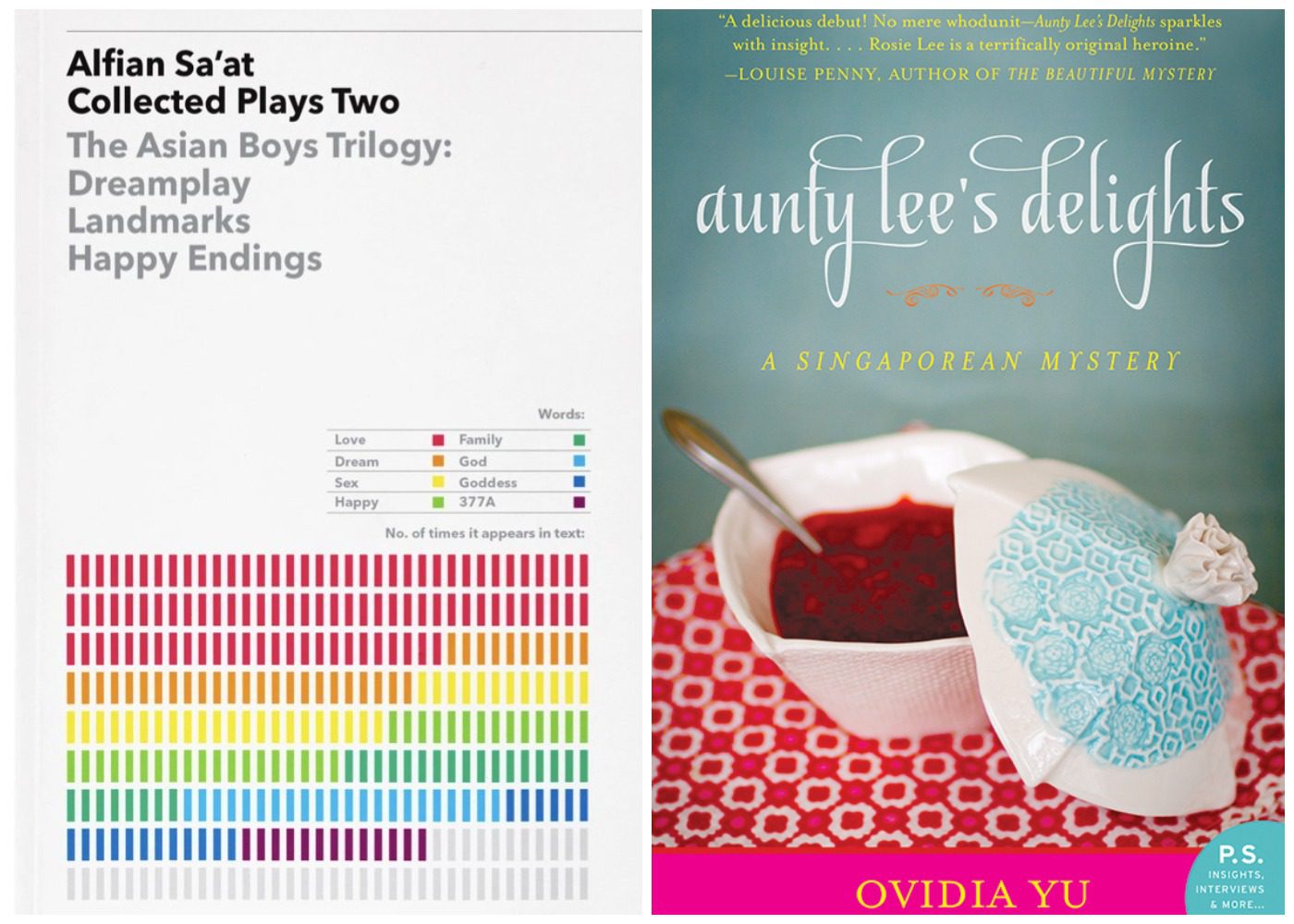 SingLit reads – Collected Plays Two by Alfian Sa'at and Aunty Lee's Delights by Ovidia Yu