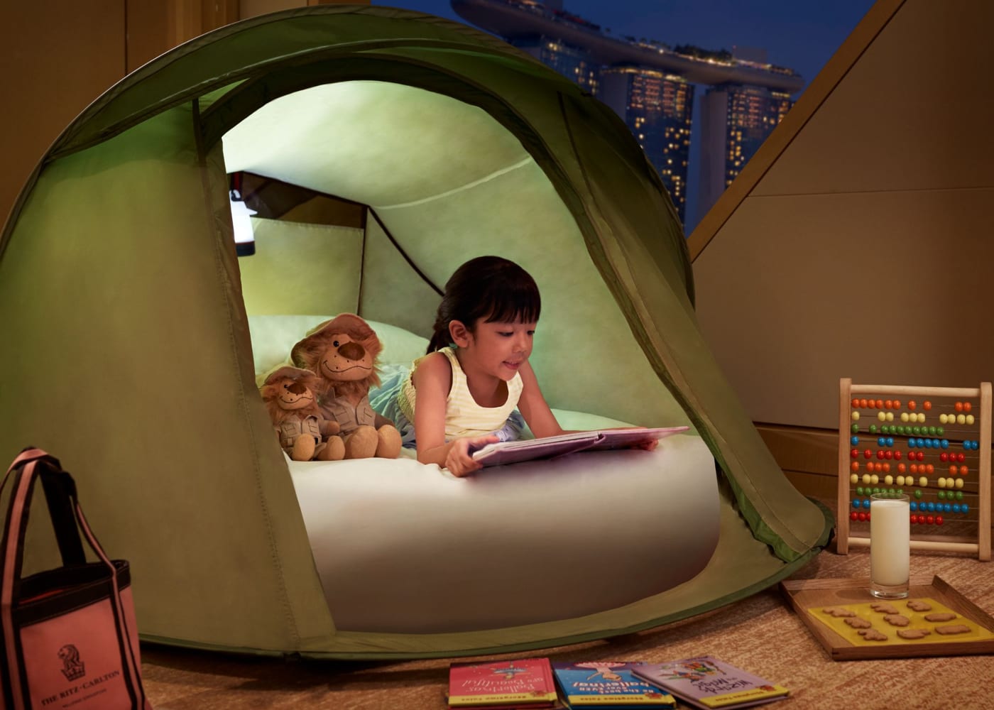 ritz carlton singapore staycation with kids