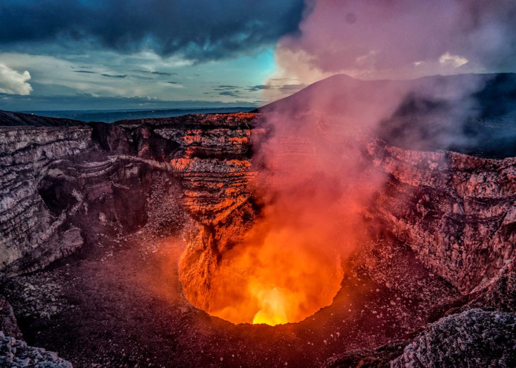 volcano erupting postpartum rage