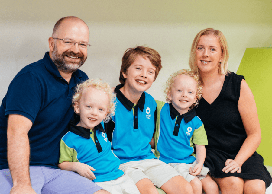 Ray and Laura McLaughlin and kids | Nexus Parent Testimonial