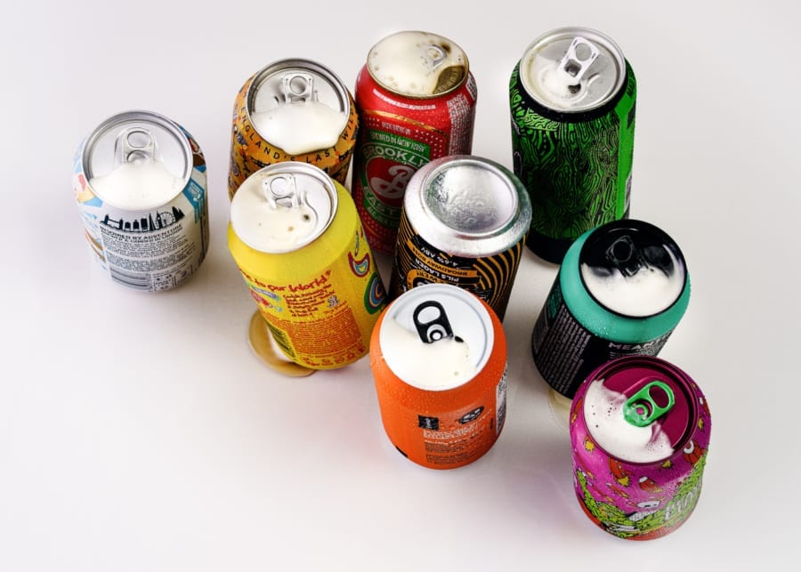 earth day save the planet cans
