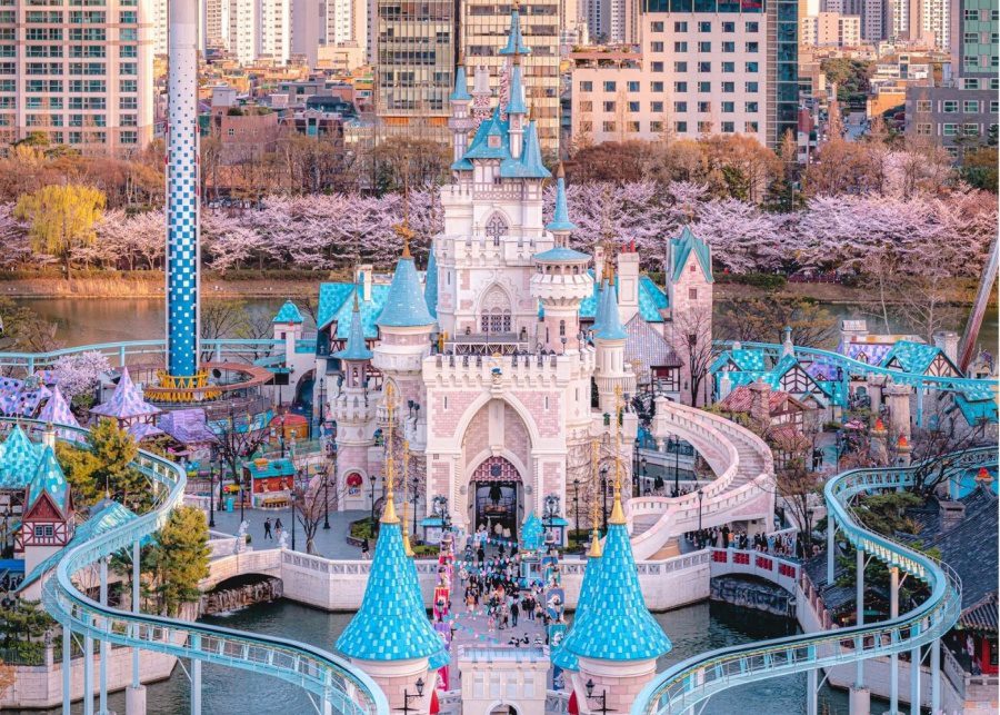 theme park in asia south korea