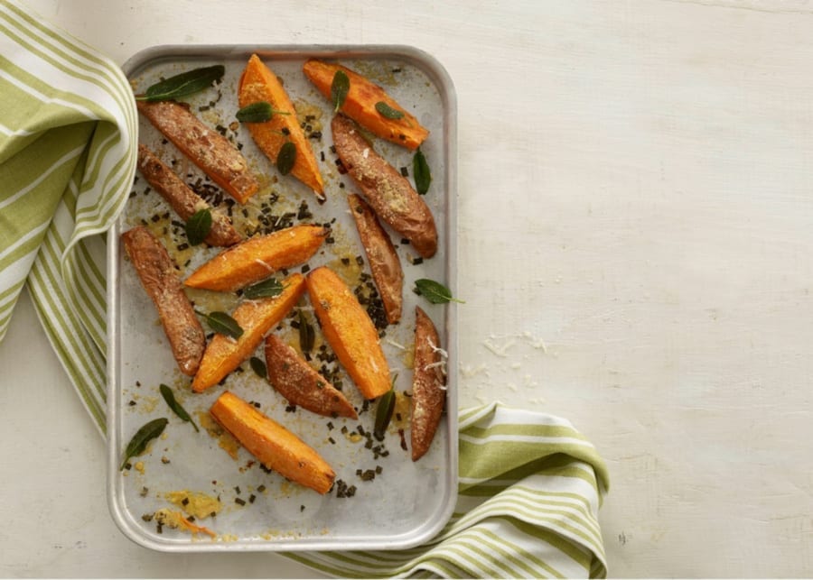 baby led weaning finger foods potato wedges