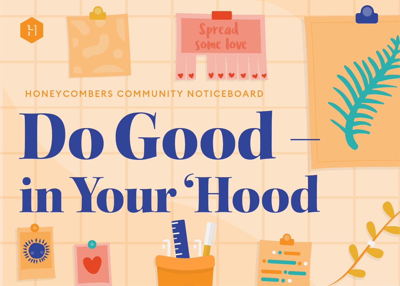 stay home noticeboard honeycombers