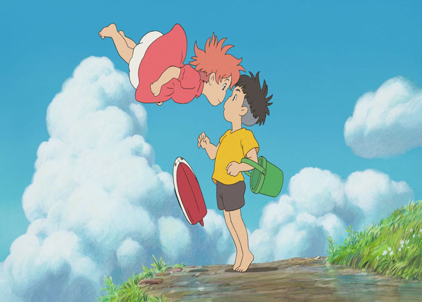 introducing kids to studio ghibli ponyo and sosuke