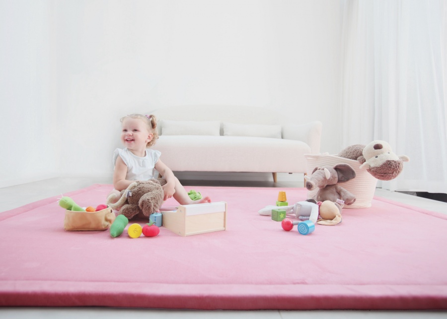 Soft play mates/rugs baby proof