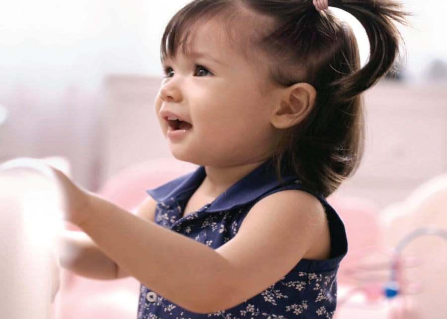 nature one dairy organic milk little girl