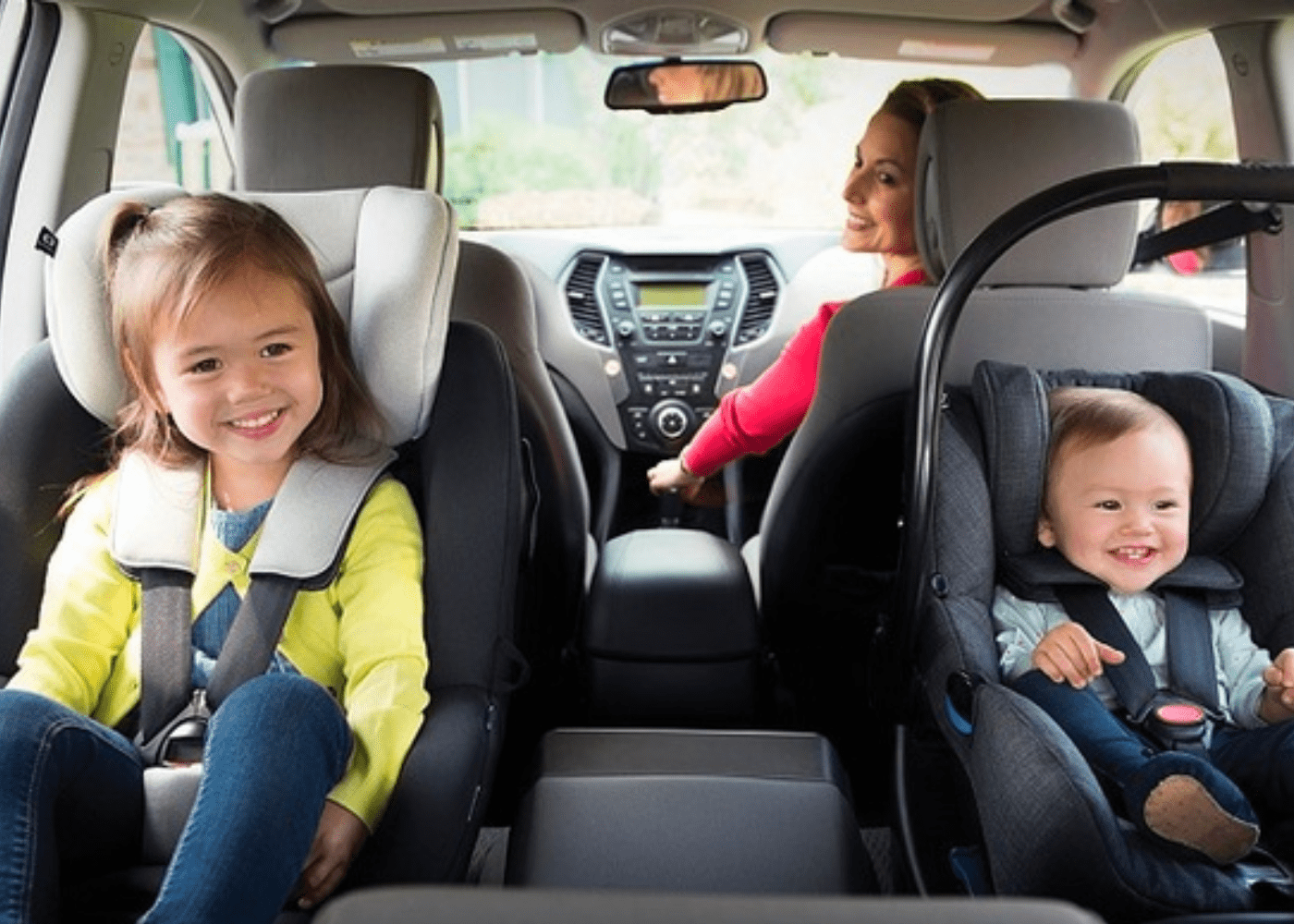 Kids in car seat motorist Singapore