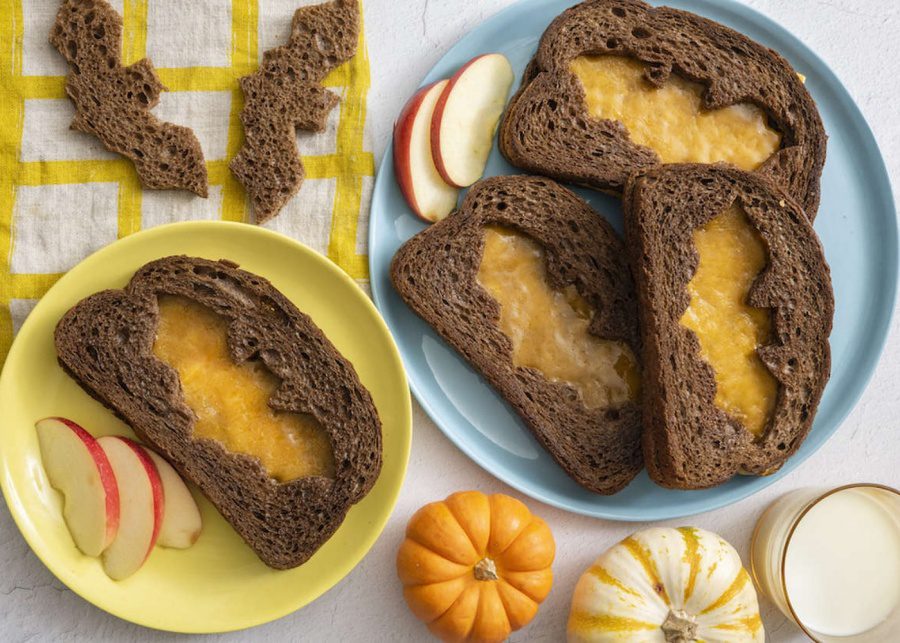Spooky Grilled Cheese