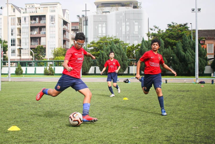 where-to-play-football-in-singapore-for-kids-Barca-Academy-Singapore