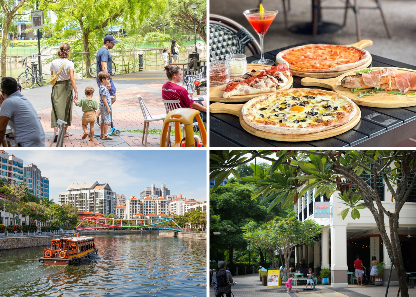 Robertson Quay Singapore River restaurants family friendly