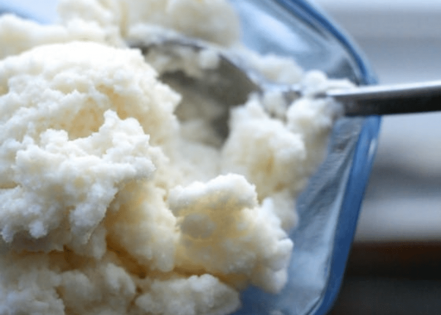 Vanilla snow ice cream | Christmas party food for kids