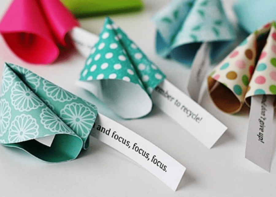 Homemade fortune cookies | Chinese New Year crafts