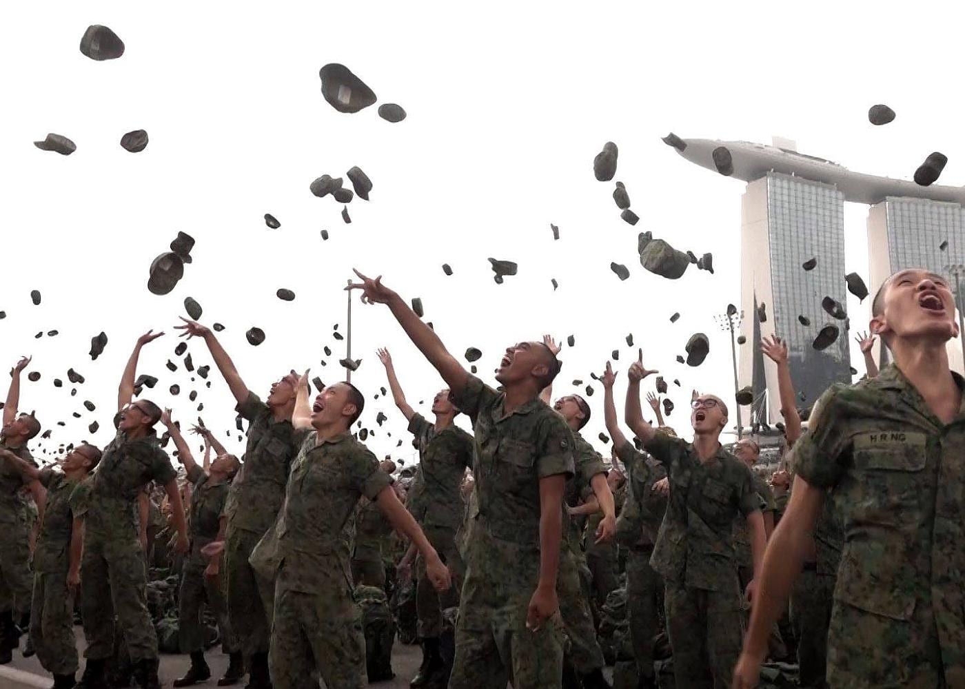 National Service Singapore graduation ceremony