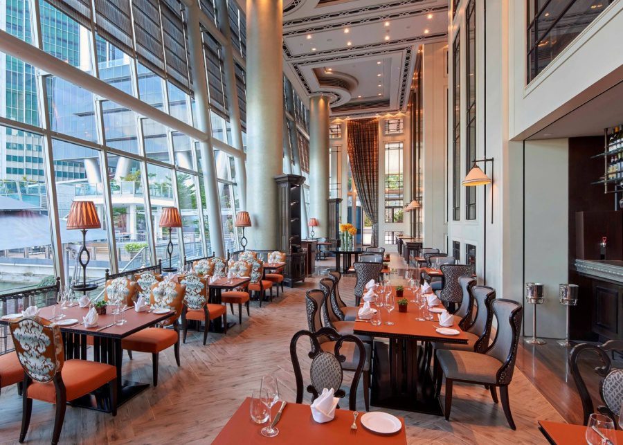 La Brasserie best date night romantic restaurants in Singapore