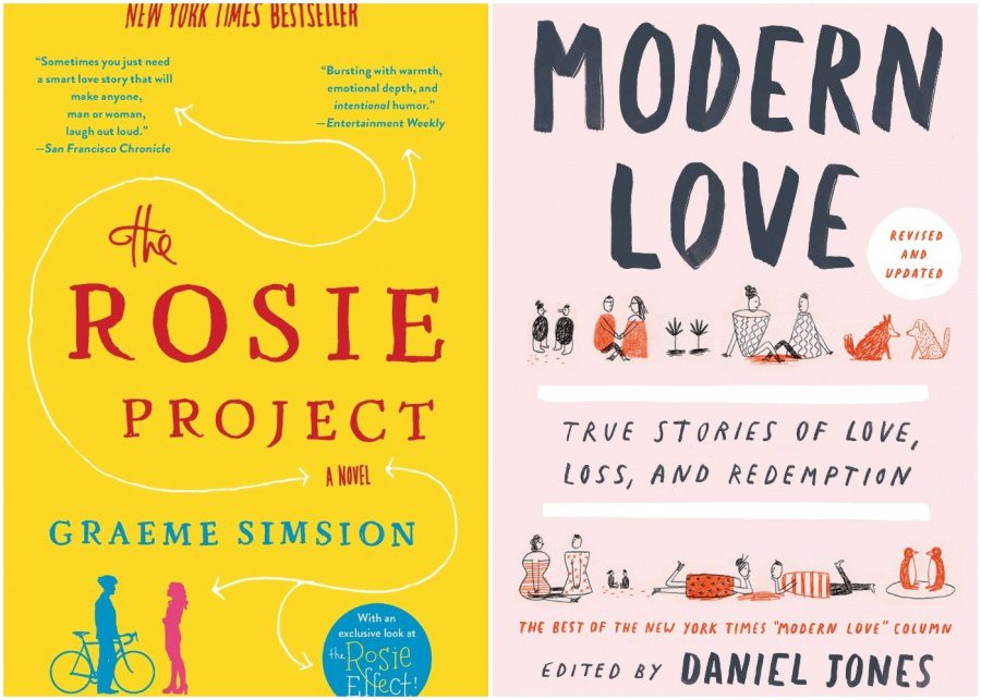 The Rosie Project by Graeme Simsion and Modern Love edited by Daniel Jones