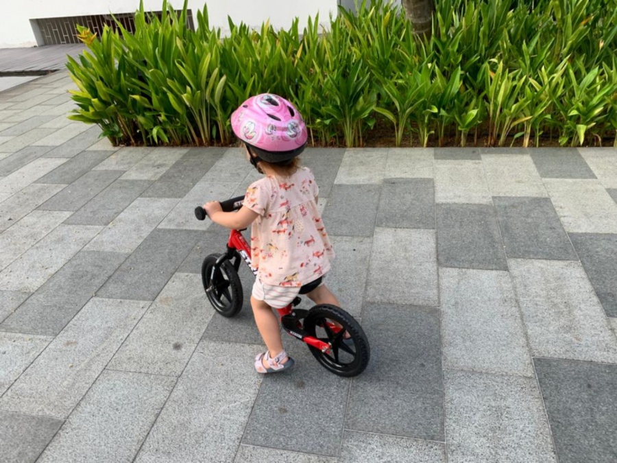 First-outing-on-strider-bike