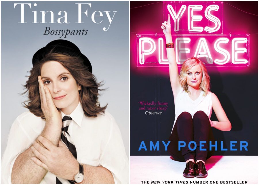 Bossypants by Tina Fey and Yes Please by Amy Poehler