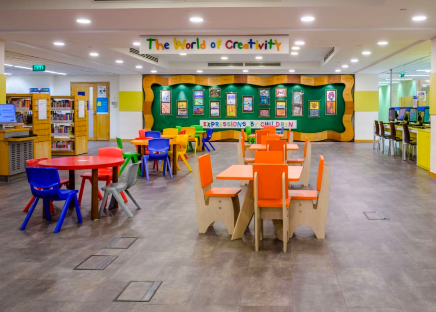 Woodlands Regional Library. Best library for children