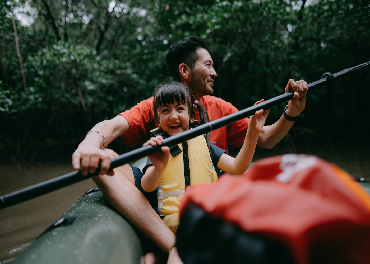 Olympic sport kayaking