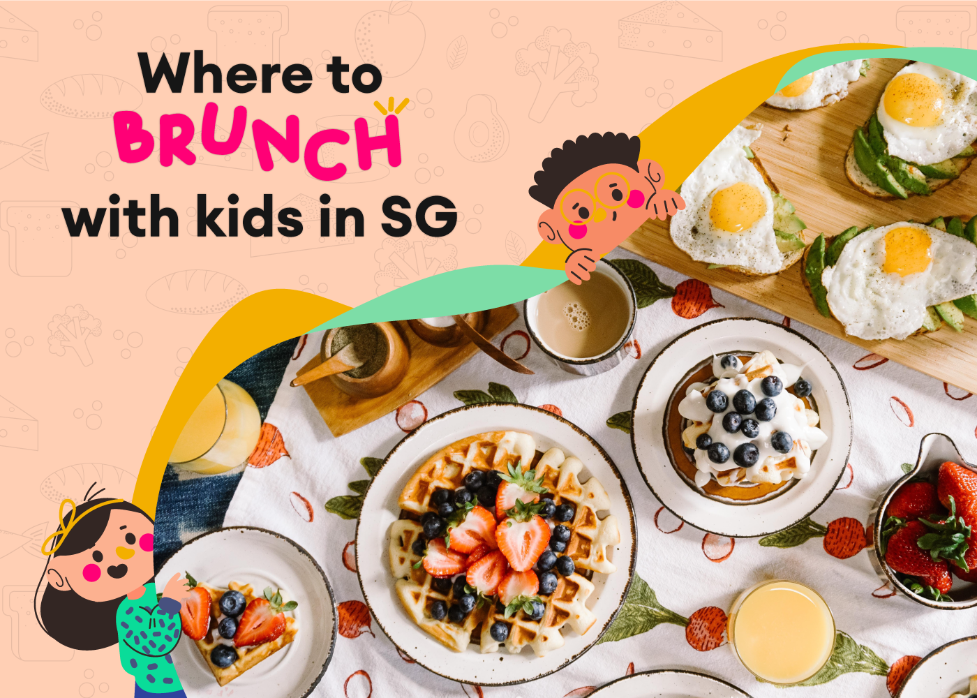Best kid-friendly brunches in Singapore: All-you-can-eat hotel buffet brunches and cool cafes that welcome children!