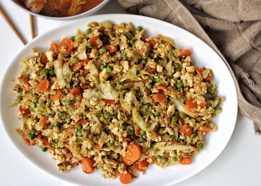 Oil-free vegan fried rice | Plant-based meals for kids