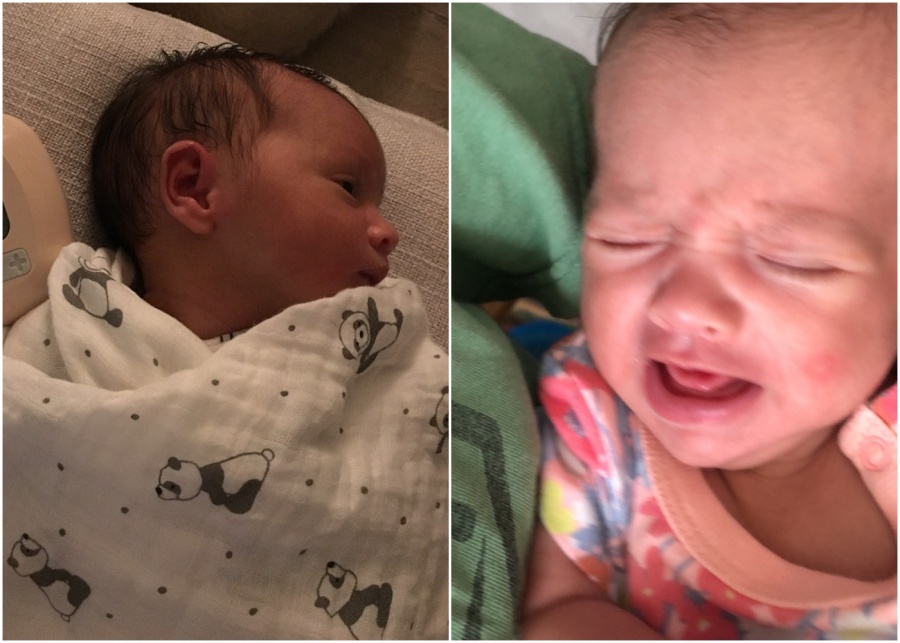 Baby with colic