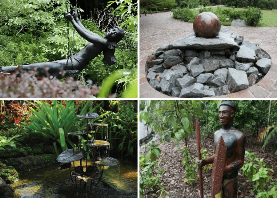 Sculptures at Botanic Gardens