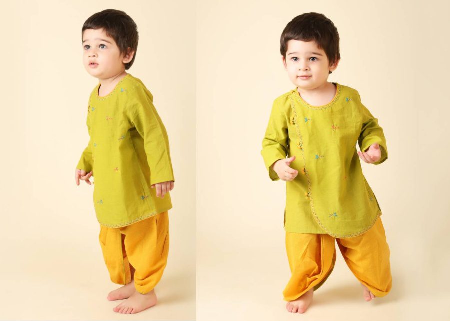 diwali-clothes-for-kids-singapore-dhoti-kurta-boys