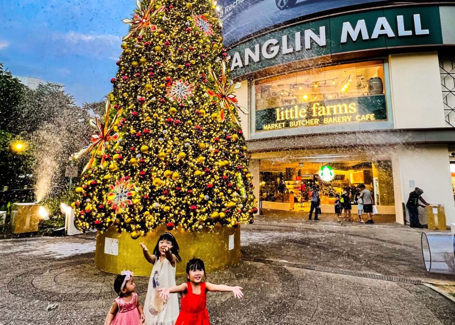 tanglin mall snow avalanche