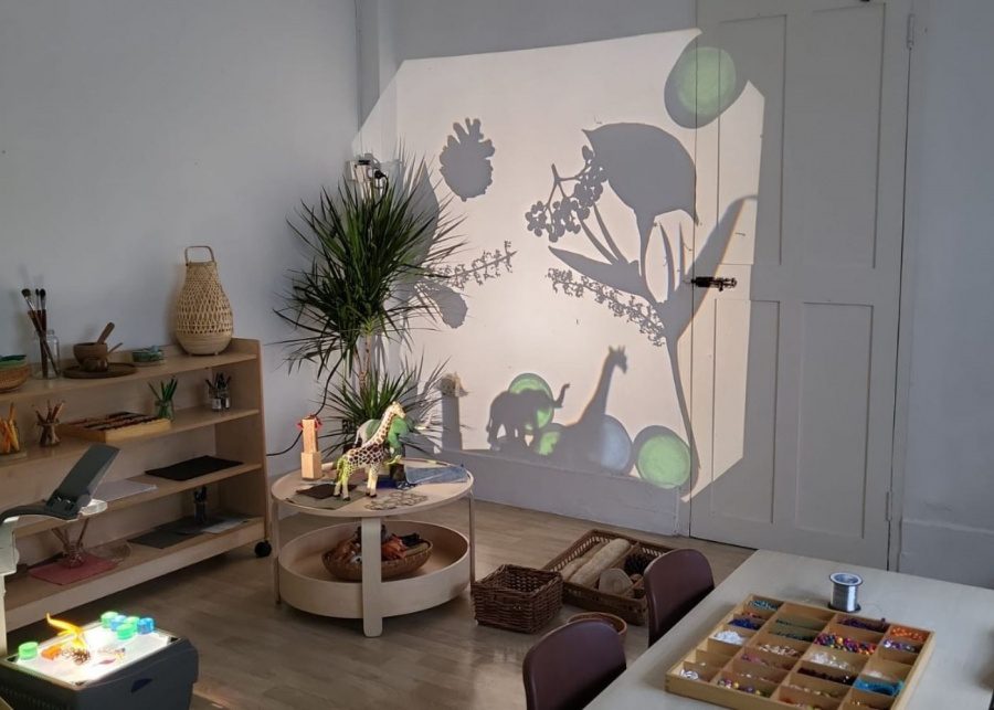 blue house learning space reggio emilia inspired
